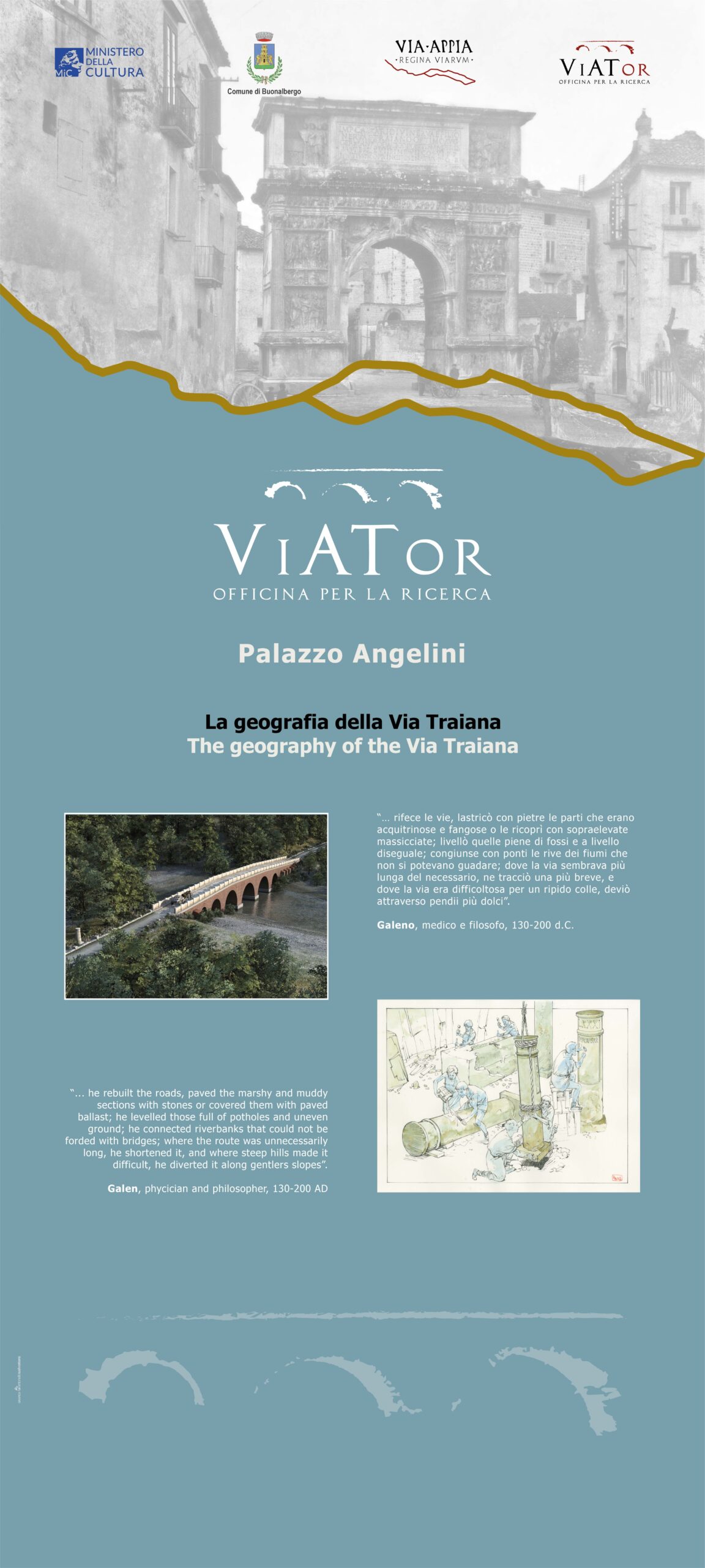 VIATOR - La geografia della Via Traiana